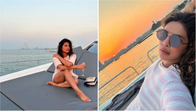 Priyanka Chopra समंदर की लहरों के बीच कर रहीं जमकर एंजॉय, शेयर किए खूबसूरत VIDEO और PHOTO